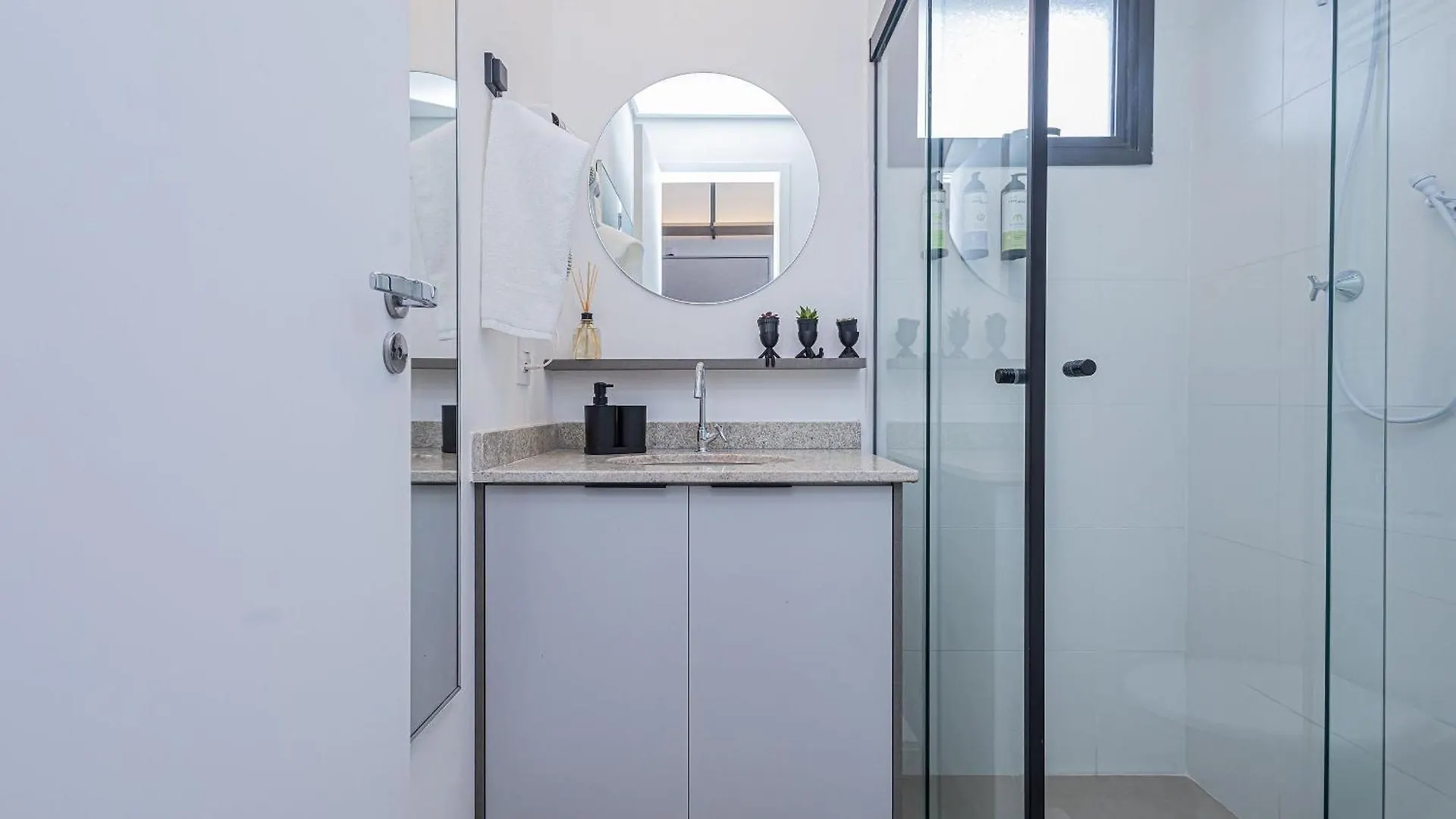 公寓 Studio 712 Vila Madalena Completo Luxo 圣保罗