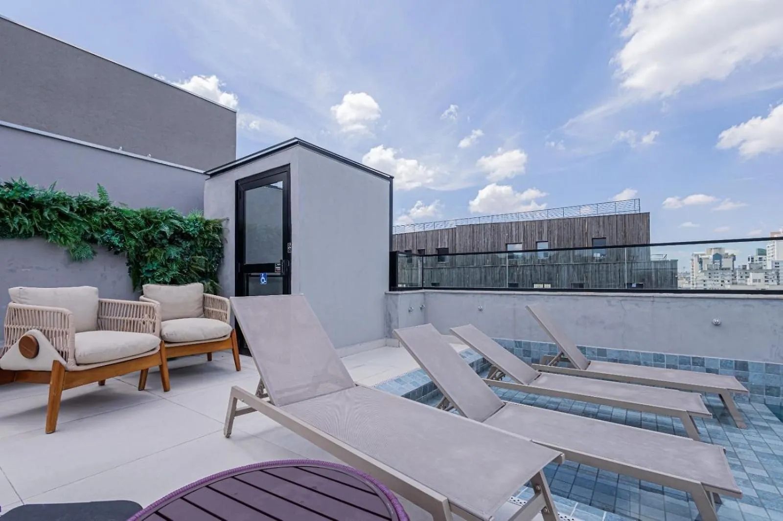 아파트 Studio 712 Vila Madalena Completo Luxo 상파울루 브라질